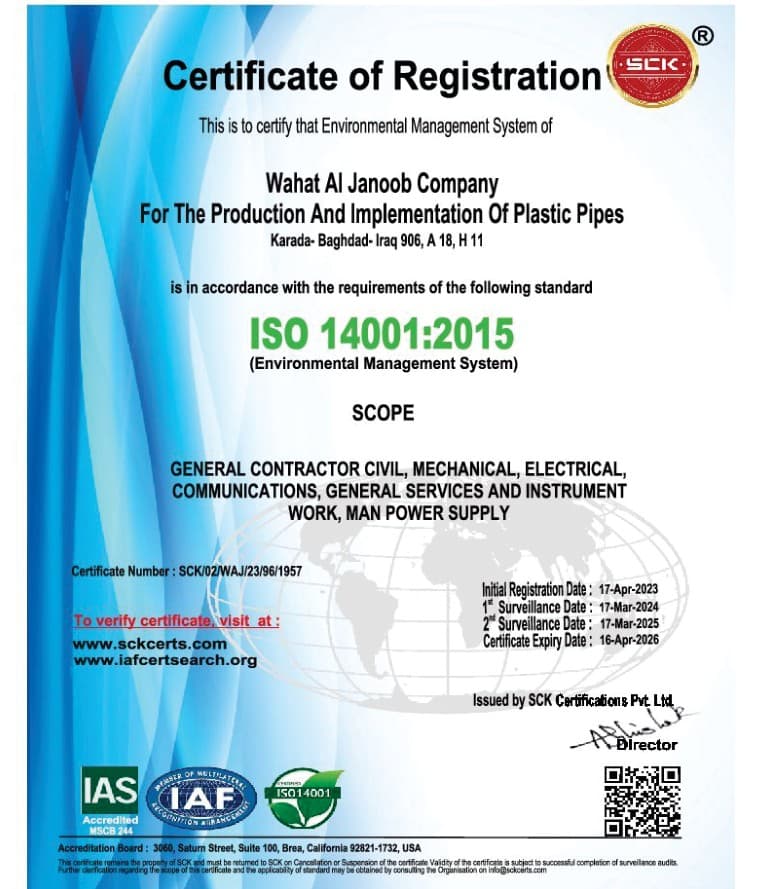 ISO 14001:2015 — الإدارة البيئية