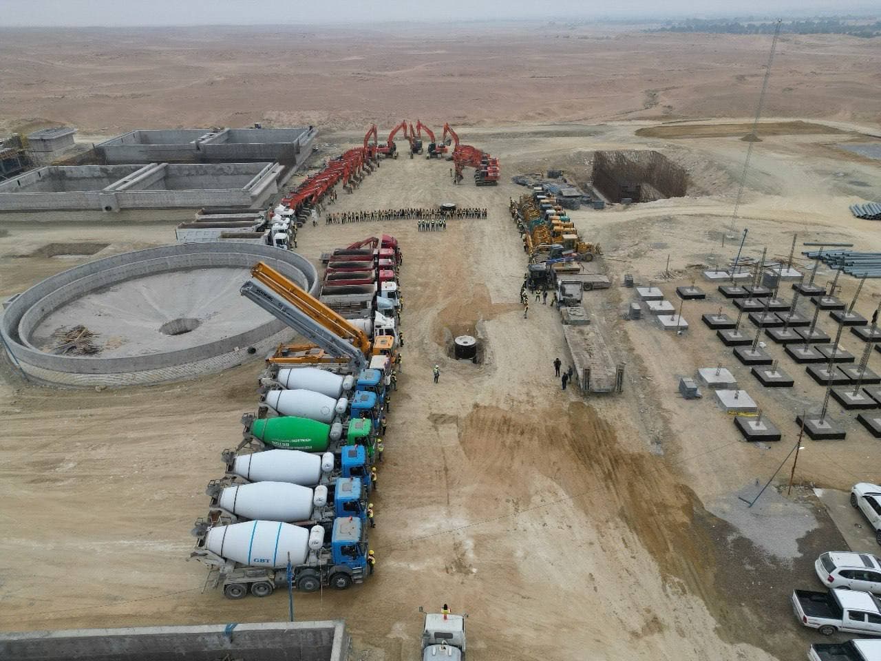 خلّاطات ومضخات خرسانة — 1